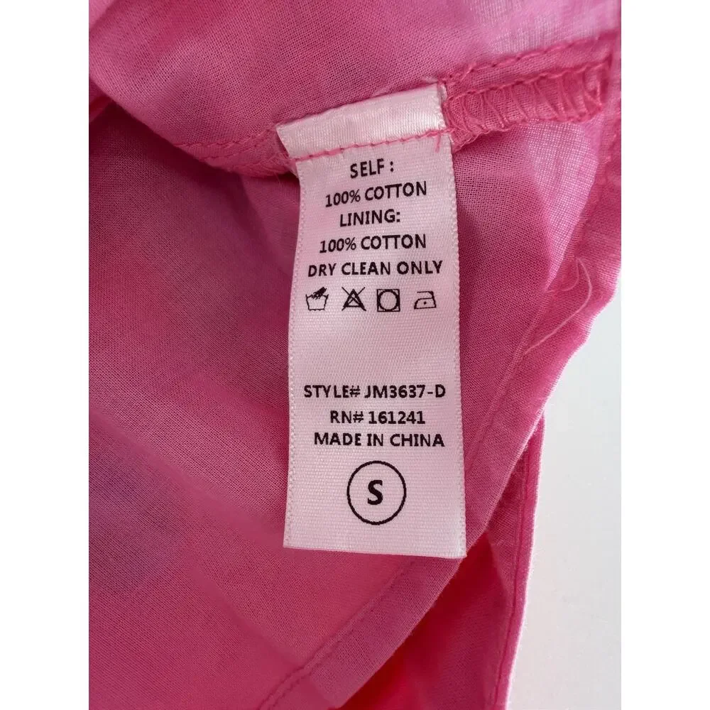 Vibrant Pink Tropical Mini Skirt - Picture 8 of 8